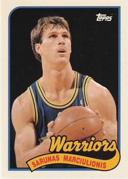 1992-93 Topps Archives #124 Sarunas Marciulionis Front