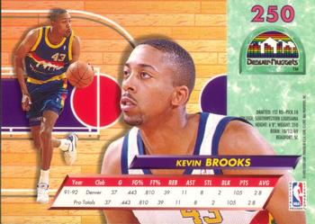 1992-93 Ultra #250 Kevin Brooks Back