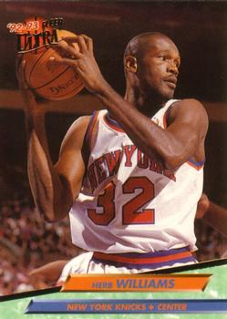 1992-93 Ultra #324 Herb Williams Front