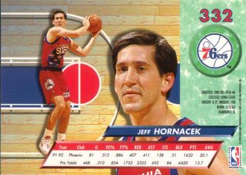 1992-93 Ultra #332 Jeff Hornacek Back