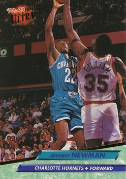 1992-93 Ultra #22 Johnny Newman Front