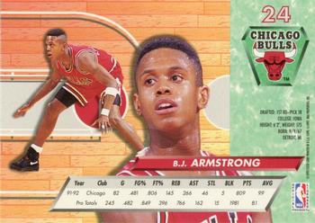 1992-93 Ultra #24 B.J. Armstrong Back