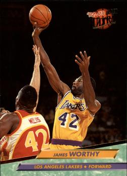 1992-93 Ultra #96 James Worthy Front