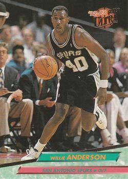 1992-93 Ultra #162 Willie Anderson Front