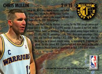 1992-93 Ultra - All-NBA #2 Chris Mullin Back