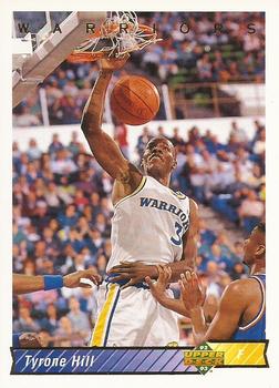 1992-93 Upper Deck #305 Tyrone Hill Front