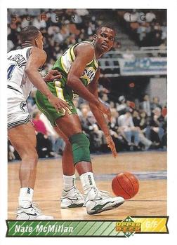 1992-93 Upper Deck #291 Nate McMillan Front