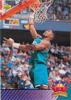 1992-93 Upper Deck #457 Alonzo Mourning Front