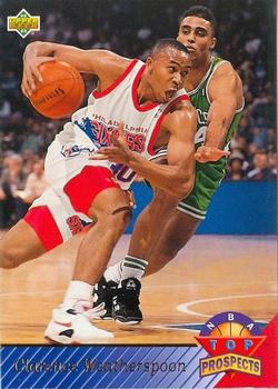1992-93 Upper Deck #475 Clarence Weatherspoon Front