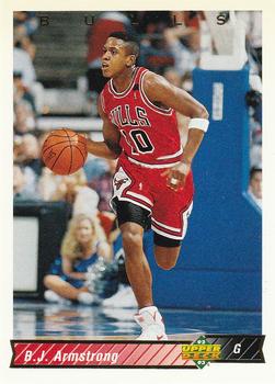 1992-93 Upper Deck #157 B.J. Armstrong Front