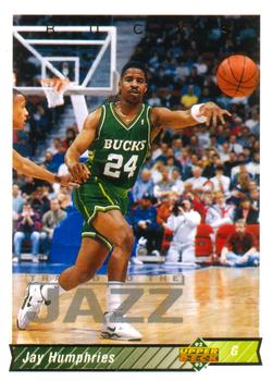 1992-93 Upper Deck #81 Jay Humphries Front
