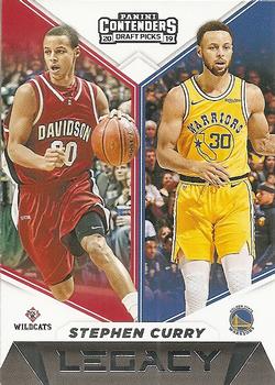 2019 Panini Contenders Draft Picks - Legacy #12 Stephen Curry Front