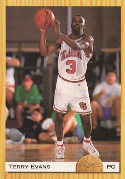 1993 Classic Draft Picks #32 Terry Evans Front