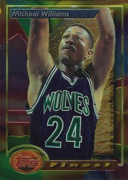 1993-94 Finest #19 Micheal Williams Front