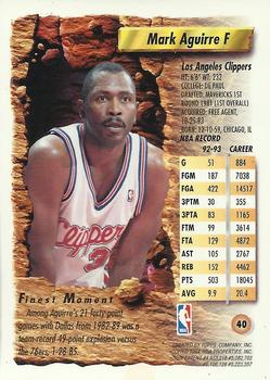 1993-94 Finest #40 Mark Aguirre Back
