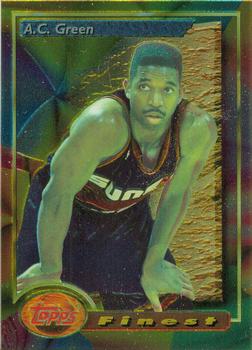 1993-94 Finest #59 A.C. Green Front