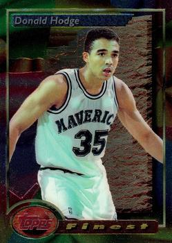 1993-94 Finest #63 Donald Hodge Front