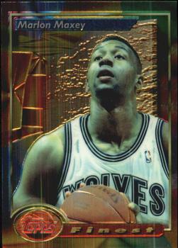 1993-94 Finest #185 Marlon Maxey Front