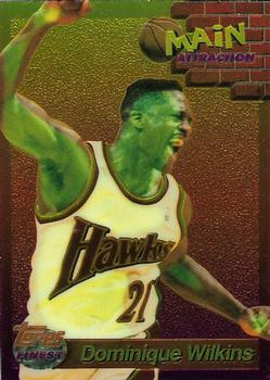 1993-94 Finest - Main Attraction #1 Dominique Wilkins Front