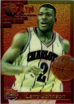 1993-94 Finest - Main Attraction #3 Larry Johnson Front