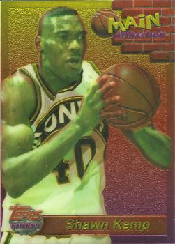 1993-94 Finest - Main Attraction #25 Shawn Kemp Front
