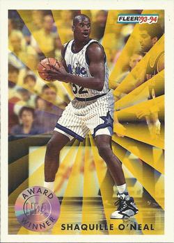 1993-94 Fleer #231 Shaquille O'Neal Front