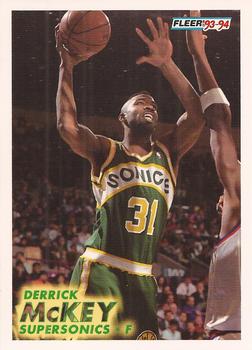 1993-94 Fleer #200 Derrick McKey Front