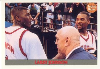 1991 Front Row Larry Johnson - Gold Charter Member #8 Larry Johnson Front
