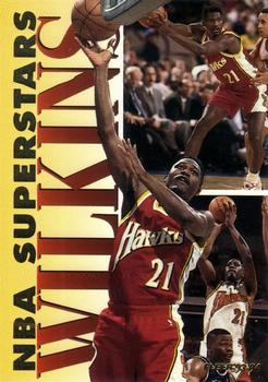 1993-94 Fleer - NBA Superstars #20 Dominique Wilkins Front