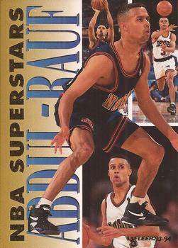 1993-94 Fleer - NBA Superstars #1 Mahmoud Abdul-Rauf Front