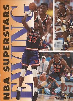 1993-94 Fleer - NBA Superstars #6 Patrick Ewing Front