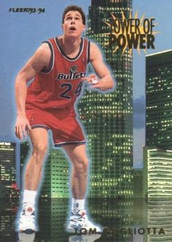 1993-94 Fleer - Towers of Power #9 Tom Gugliotta Front