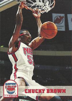1993-94 Hoops #139 Chucky Brown Front