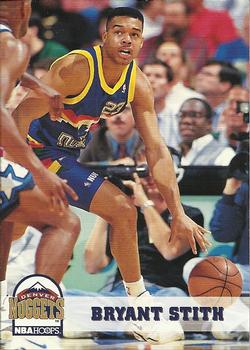 1993-94 Hoops #58 Bryant Stith Front