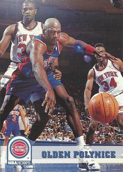 1993-94 Hoops #64 Olden Polynice Front
