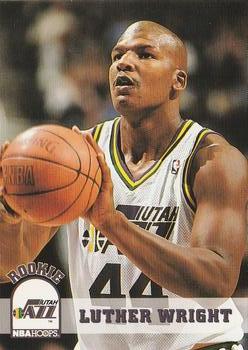 1993-94 Hoops #415 Luther Wright Front