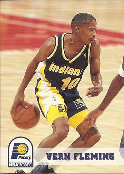 1993-94 Hoops #85 Vern Fleming Front