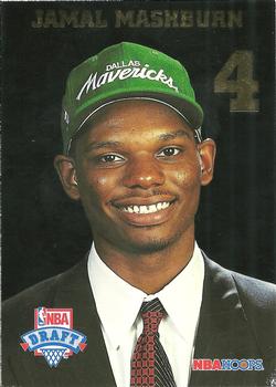 1993-94 Hoops - 1993 NBA Draft Lottery Pick Exchange #LP4 Jamal Mashburn Front