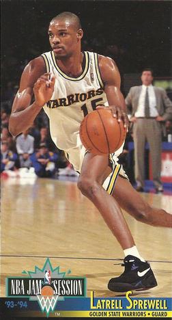 1993-94 Jam Session #74 Latrell Sprewell Front