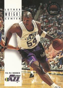 1993-94 SkyBox Premium #190 Luther Wright Front