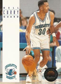 1993-94 SkyBox Premium #37 Dell Curry Front