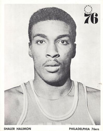 1968-69 Philadelphia 76ers #NNO Shaler Halimon Front