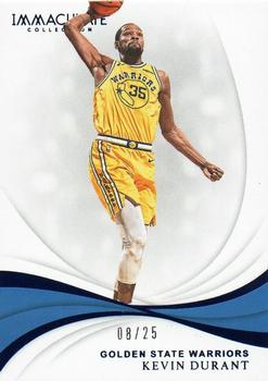 2018-19 Panini Immaculate Collection - Blue #70 Kevin Durant Front
