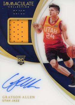 2018-19 Panini Immaculate Collection - Gold #110 Grayson Allen Front