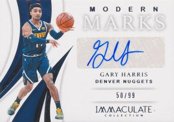 2018-19 Panini Immaculate Collection - Modern Marks #MM-GHS Gary Harris Front