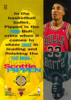 1993-94 Stadium Club #61 Scottie Pippen Back