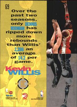 1993-94 Stadium Club - First Day Issue #69 Kevin Willis Back