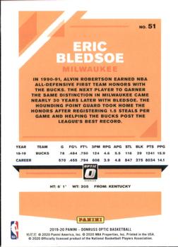 2019-20 Donruss Optic #51 Eric Bledsoe Back