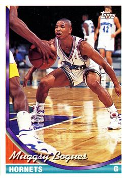 1993-94 Topps #9 Muggsy Bogues Front