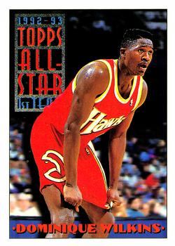 1993-94 Topps #103 Dominique Wilkins Front